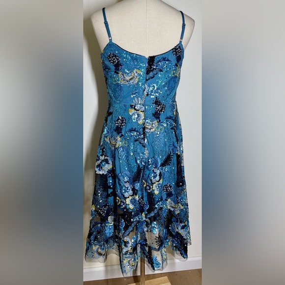 Dress The Population | Umalina Sequin Floral Fit & Flare Dress | Women’s XL - Picture 5 of 6